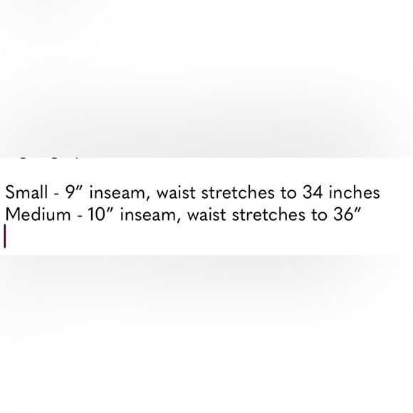 UpWest Bike Shorts, 9.5” inseam,hip pockets, elastic waist,stretch,light texture - Picture 5 of 6